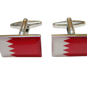 Bahrain Flag Cufflinks